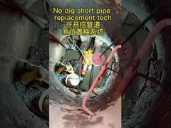 σύστημα αντικατάστασης κοντών αγωγών, εξοπλισμός διάρρηξης αγωγών