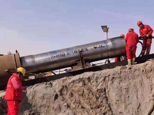850mm κεντρικού υπολογιστή εξωτερικής διαμέτρου πνευματικός σωλήνας σφυρί εμβολιασμού BH850 Κίτρινο