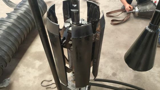 Six-sided Pipeline Expander for Uniform Circumferential Force and Structural Rehabilitation of Localized Pipe Collapses